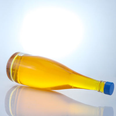 Perenvormige schroefkap glasfles gemaakt voor Super Flint Rum Vodka Whisky Tequila Gin