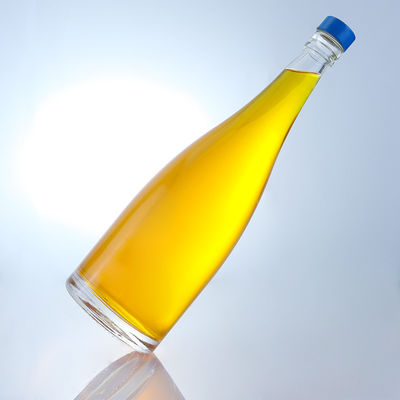 Perenvormige schroefkap glasfles gemaakt voor Super Flint Rum Vodka Whisky Tequila Gin