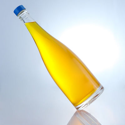 Perenvormige schroefkap glasfles gemaakt voor Super Flint Rum Vodka Whisky Tequila Gin