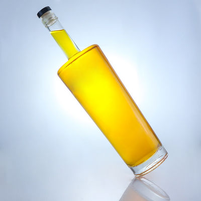 Voedingsmiddelen 750 ml glazen fles voor rum vodka whisky tequila gin super flint materiaal