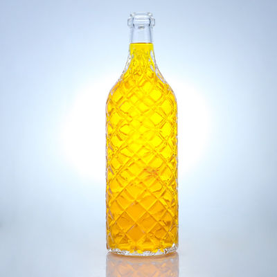 Glaskraag Super Flint Gedrukt Rum Vodka Whisky Tequila Gin Fles met Cork Made