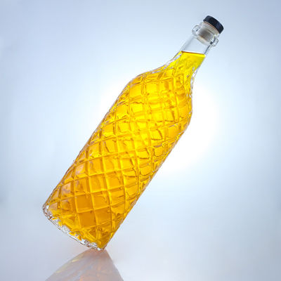 Glaskraag Super Flint Gedrukt Rum Vodka Whisky Tequila Gin Fles met Cork Made