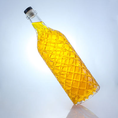 Glaskraag Super Flint Gedrukt Rum Vodka Whisky Tequila Gin Fles met Cork Made