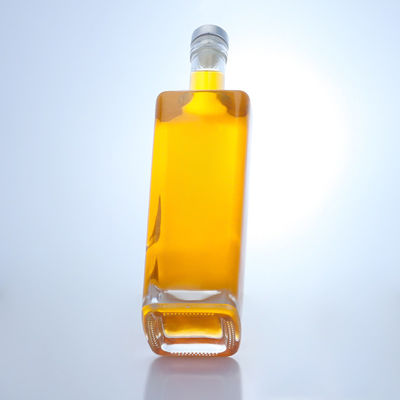 750 ml op maat gemaakte glasfles voor brandy, vodka, whisky en kurk