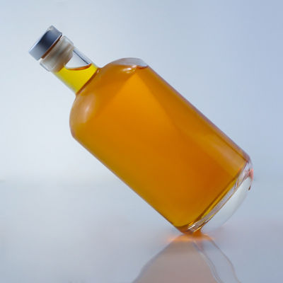 Whisky Gin Rum Vodka Liquor Fles 750 ml Classic Rond Glas met kurkstop