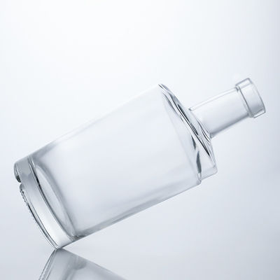 Ronde vorm Custom Design 750 ml Duidelijke lege drank glasfles voor rum Vodka Gin Whiskey