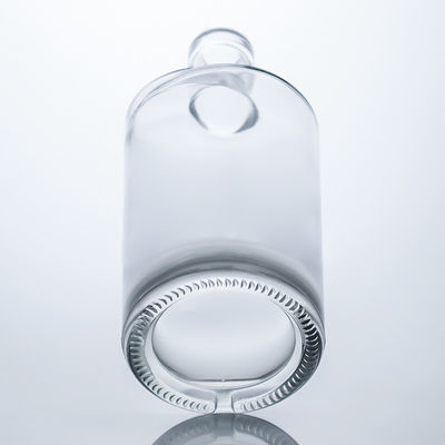 Ronde vorm Custom Design 750 ml Duidelijke lege drank glasfles voor rum Vodka Gin Whiskey