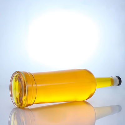 Glasbasis Ronde vorm Aanpasbaar logo Langneck drankfles met kurk