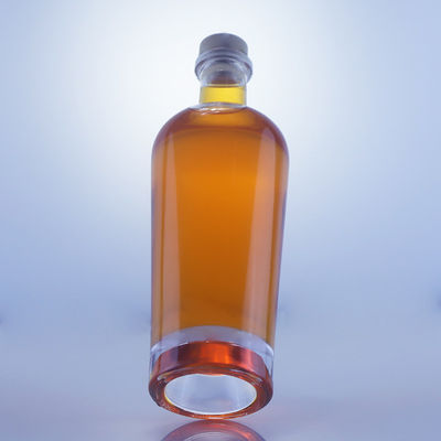 750 ml glazen drankfles met kurkstop en op maat gemaakte dop