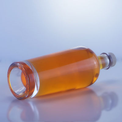 750 ml glazen drankfles met kurkstop en op maat gemaakte dop