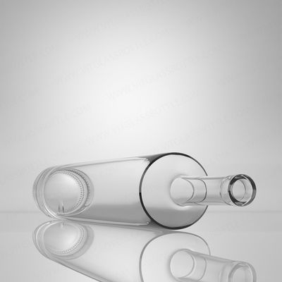Gepersonaliseerde logo glasfles voor rum vodka whisky tequila gin 750 ml super flint glas
