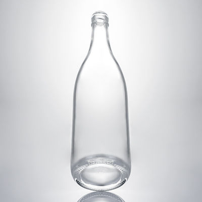 Glasfles met kurkstopper Lichaammateriaal Glas op maat Ronde vorm