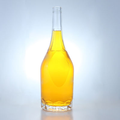 Custom Cap 500ml 700ml 750ml unieke glasfles voor rum vodka whisky tequila gin