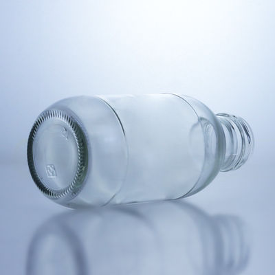 300 ml ronde glazen melkfles met deksel