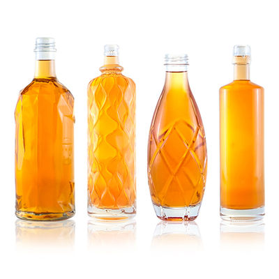 Super Flint Glas Gepersonaliseerd Design Rum Vodka Whisky Tequila Gin Fles met deksel