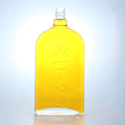 Vodka Whisky Rum Gin Glas drankfles met dekaloppervlak en een hoog terugkooppercentage