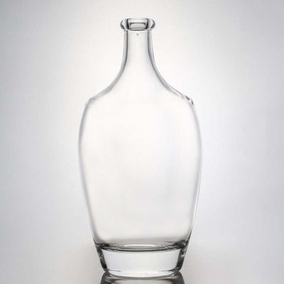 Glasmateriaal Aanpasbare capaciteit en vorm Rum Vodka Whisky Tequila Ginfles met deksel