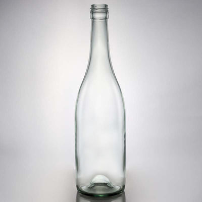Aanpasbare capaciteit en vorm Schroefkap Glasfles voor rum Vodka Whisky Tequila Gin