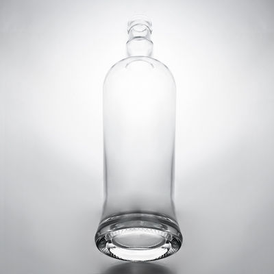 Uniek afdichtingstype Cork 750 ml High Flint Glass Flas for Gin Rum Champagne Brandy Whisky