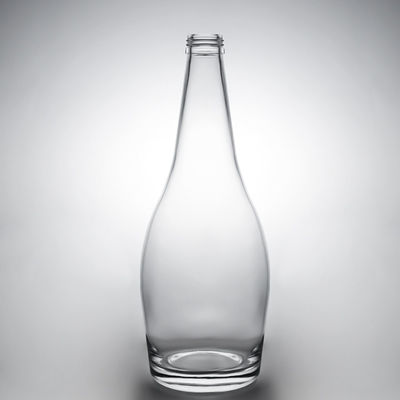 Glasfles voor champagne, brandy en whisky van 750 ml
