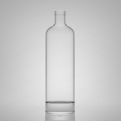 Lichaamsmateriaal Glas 750 ml Super Flint Rum Vodka Whisky Tequila Gin Fles met kurk