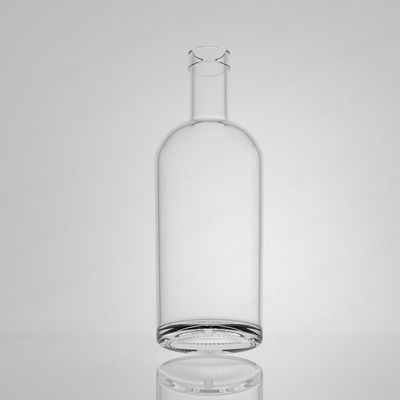 Glasfles voor rum Vodka Whisky Tequila Gin 750 ml 720 g Cork inbegrepen