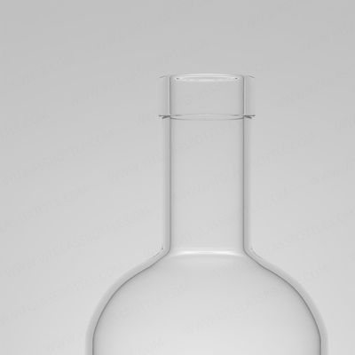 Glasfles voor rum Vodka Whisky Tequila Gin 750 ml 720 g Cork inbegrepen