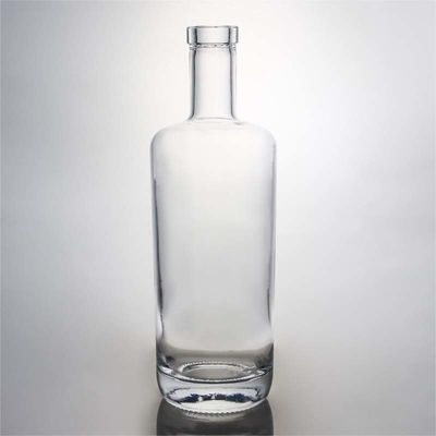 Glasfles met deksel aangepast aan verschillende scenario's van rum wodka whisky tequila gin