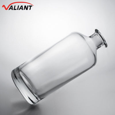 Decal glasfles voor gin rum champagne brandy whisky korte nek helder of op maat