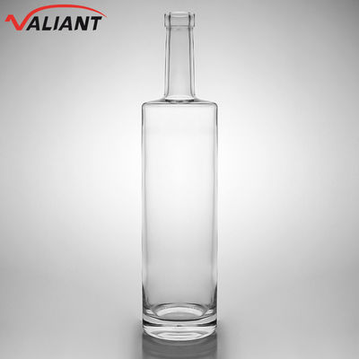 Industriële drank glasfles voor gin rum brandy whisky 750 ml rechte schouder