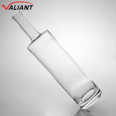 Industriële drank glasfles voor gin rum brandy whisky 750 ml rechte schouder