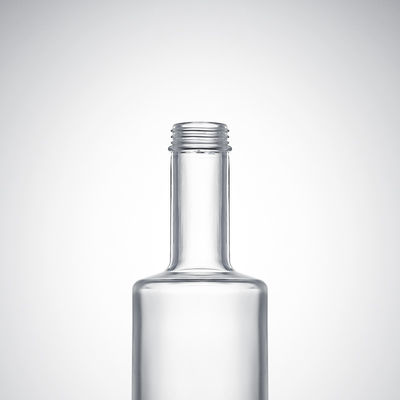 Industriële drank glasfles voor gin rum brandy whisky 750 ml rechte schouder