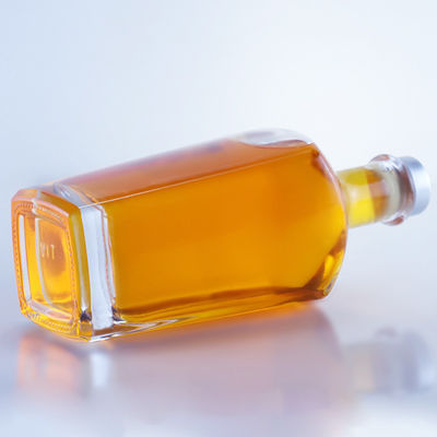 Fles Kleur Helder 750 ml Unieke glazen fles voor Gin Rum Champagne Brandy Whisky