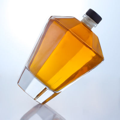 Glas 700 ml unieke fles voor gin rum champagne brandy whisky
