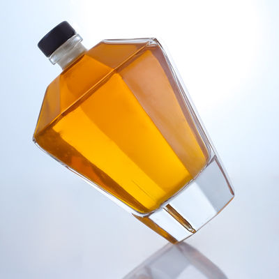 Glas 700 ml unieke fles voor gin rum champagne brandy whisky