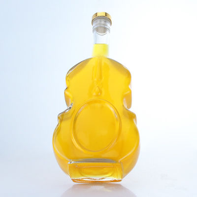 Decale oppervlaktebehandelingsglasfles voor wijn en dranken 350 ml 500 ml 750 ml capaciteit