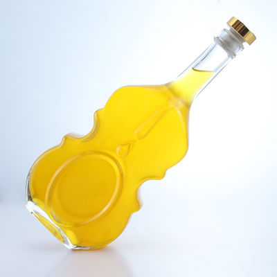 Decale oppervlaktebehandelingsglasfles voor wijn en dranken 350 ml 500 ml 750 ml capaciteit