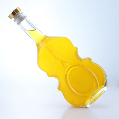 Decale oppervlaktebehandelingsglasfles voor wijn en dranken 350 ml 500 ml 750 ml capaciteit