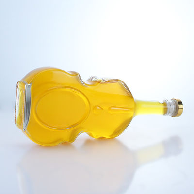 Decale oppervlaktebehandelingsglasfles voor wijn en dranken 350 ml 500 ml 750 ml capaciteit