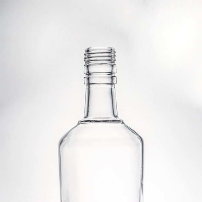 Decal Custom Round 730ml 1000ml lege high flint gin rum vodka whisky brandy drank glazen fles met kurk afdichting type