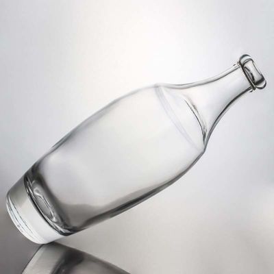 Glaskraag 500 ml 700 ml 1000 ml lege Flint Gin Rum Champagne Liquor Fles met kurk