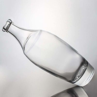 Glaskraag 500 ml 700 ml 1000 ml lege Flint Gin Rum Champagne Liquor Fles met kurk