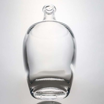 Glaskraag 500 ml 700 ml 1000 ml lege Flint Gin Rum Champagne Liquor Fles met kurk