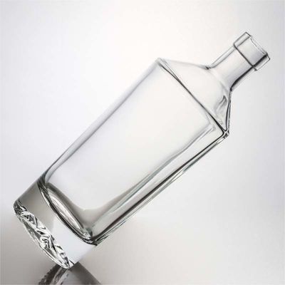 Afdichting Cork 500 ml 800 ml 1000 ml Ronde hoge flintglasfles voor drank