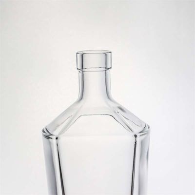 Afdichting Cork 500 ml 800 ml 1000 ml Ronde hoge flintglasfles voor drank