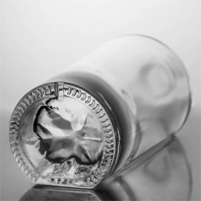 Afdichting Cork 500 ml 800 ml 1000 ml Ronde hoge flintglasfles voor drank