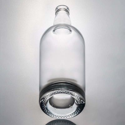 Gepersonaliseerd logo High Flint Gin Rum Liquor Glasfles met kurk 700ml 800ml 1000ml