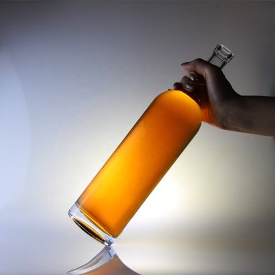 Glasfles Ronde 75cl Fles voor kurkkap Type 1000ml 1750ml Kraagmateriaal