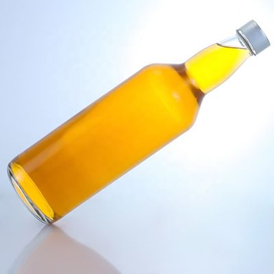 Schroefkap Customized Logo 500ml 700ml Duidelijke Flint Tequila Whisky Vodka Glasfles