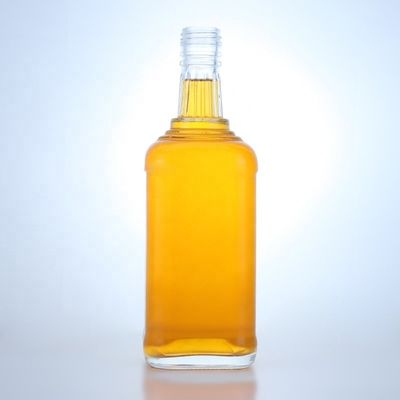 Kettingmateriaal Glas Duidelijk 500 ml 700 ml 750 ml Flint Glas Fles voor Vodka Gin Rum